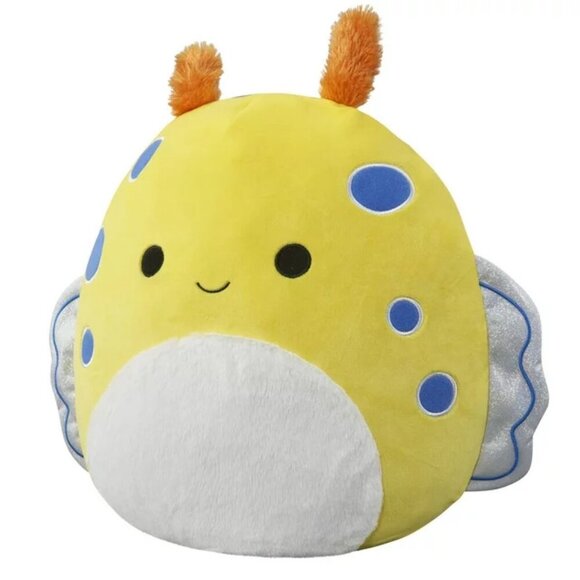 Squishmallows Ripply the Sea Slug 14" Special Edition Yellow Spotted Squishy NWT - Picture 4 of 4